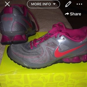 Grey and Pink Nike